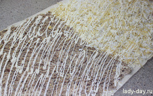 Лаваш с сардиной