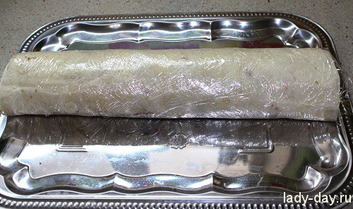 Лаваш с сардиной