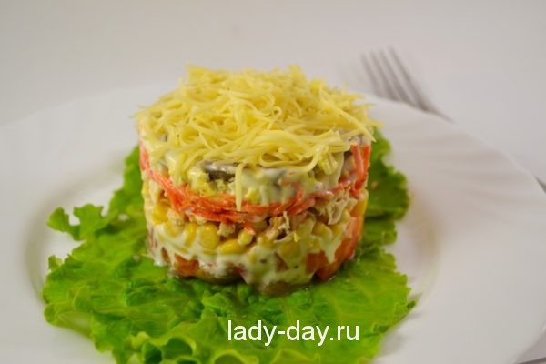 Праздничный салат рецепт с фото пошагово