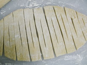 Быстрое тесто для хвороста - фото шаг 4