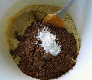 Печенье с карамелью в шоколаде - фото шаг 2