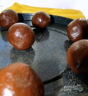Печенье с карамелью в шоколаде - фото шаг 7