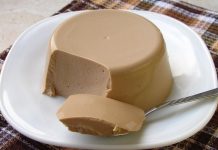 Творожное суфле с какао на десерт