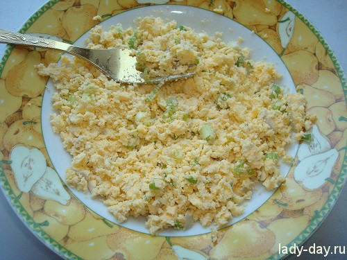 Окрошка на кефире