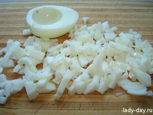 Окрошка на кефире