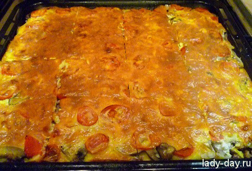 Картофельная запеканка с грибами