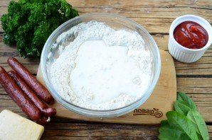 Быстрая пицца (мастер-класс) - фото шаг 2