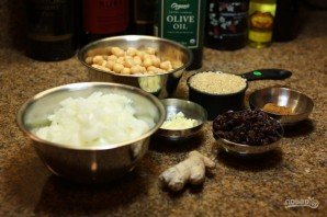 Булгур с курицей и томатами - фото шаг 1