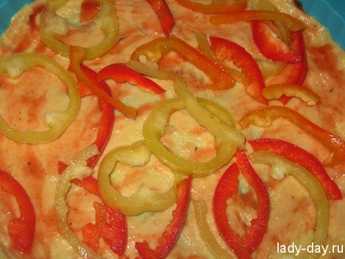 Пицца с шампиньонами