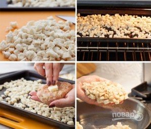 Куриные котлеты с сюрпризом - фото шаг 3