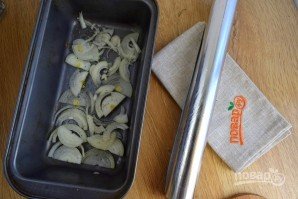 Мойва, запеченная в фольге в духовке - фото шаг 3