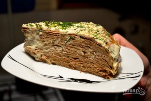 Очень простой печеночный торт - фото шаг 7