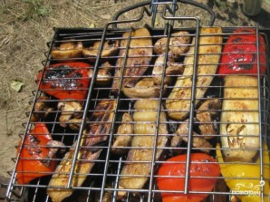 Овощи на мангале - фото шаг 4