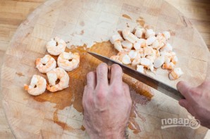 Рецепт салата с креветками - фото шаг 5