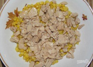 Салат из консервированных шампиньонов - фото шаг 2