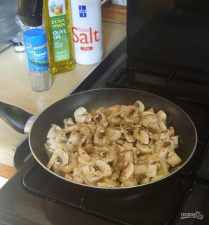 Салат из курицы и шампиньонов - фото шаг 3