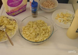 Салат из курицы и шампиньонов - фото шаг 8