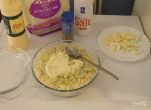 Салат из курицы и шампиньонов - фото шаг 10