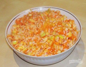 Салат на детский день рождения - фото шаг 3