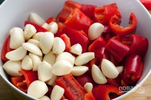 Салат на зиму с баклажанами - фото шаг 4