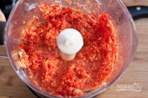 Салат на зиму с баклажанами - фото шаг 5