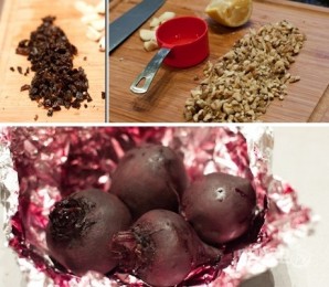 Салат с черносливом и грецким орехом - фото шаг 4