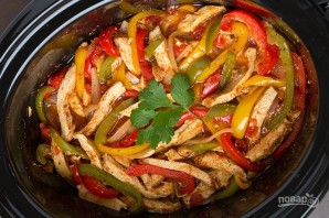 Тушеная курица с овощами в мультиварке - фото шаг 7