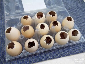 Заливное в яичной скорлупе - фото шаг 2