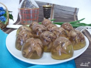 Заливное в яичной скорлупе - фото шаг 3