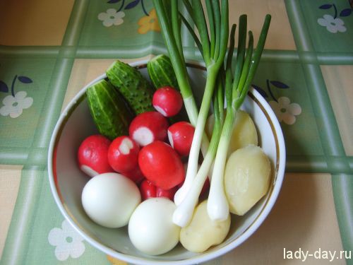 Как приготовить окрошку