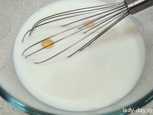 блинчики с клубникой