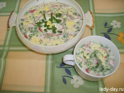 Как приготовить окрошку