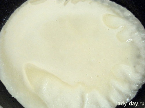 блинчики с клубникой