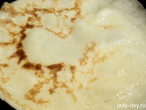 блинчики с клубникой