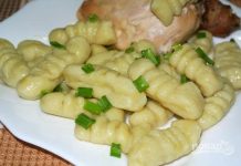 Клецки картофельные