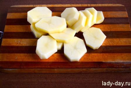 Кебаб с картошкой