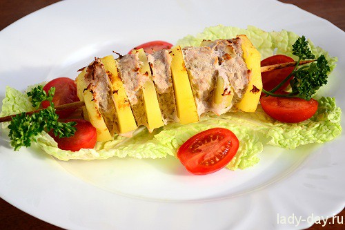 Кебаб с картошкой