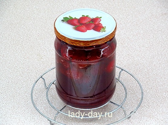 Клубничное варенье-пятиминутка 6