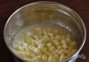 Овсяный пирог с фруктами - фото шаг 3