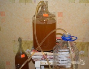 Вино из яблок в домашних условиях - фото шаг 6