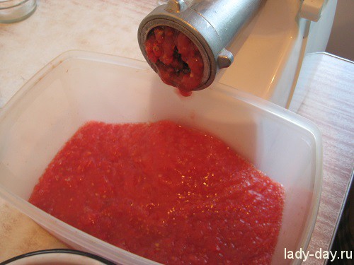 Консервируем томатный сок