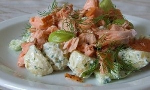 Вкусные рецепты рыбных салатов