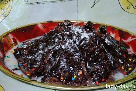 lady-day-Шоколадный торт Карпатские горы
