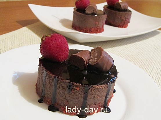 Шоколадные пирожные, рецепт с фото в домашних условиях