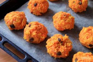 Морковное печенье с кунжутом - фото шаг 5