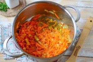 Тыквенно-морковный суп 