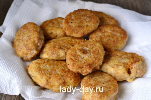 рыбные котлеты