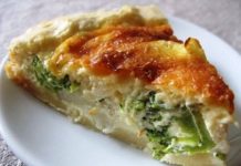 ПИРОГ С ЦВЕТНОЙ КАПУСТОЙ И БРОККОЛИ