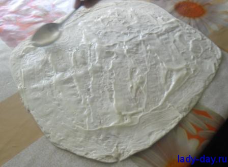 лаваш с майонезом