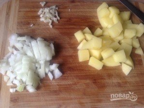 Гречка с картофелем и специями - фото шаг 2